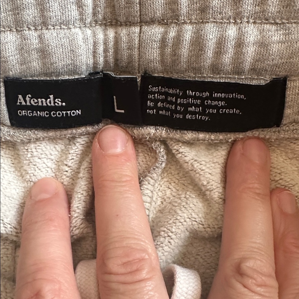 Afends organic cotton Gray Sweatpants - Picture 5 of 10
